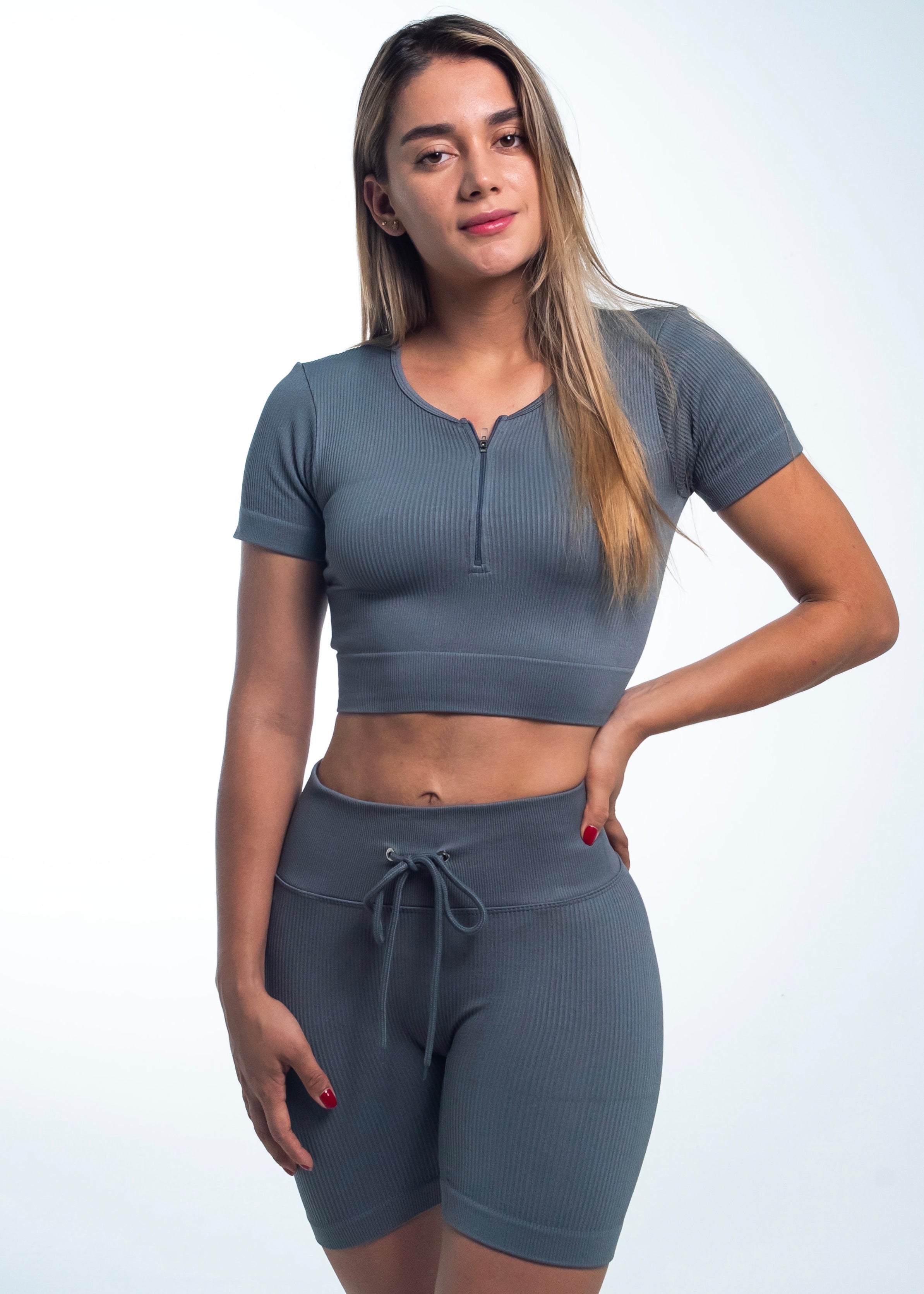 Gray helmet for bikers