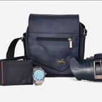 Combo Vélez:  Bolso  Carriel, Reloj, Correa, Billetera